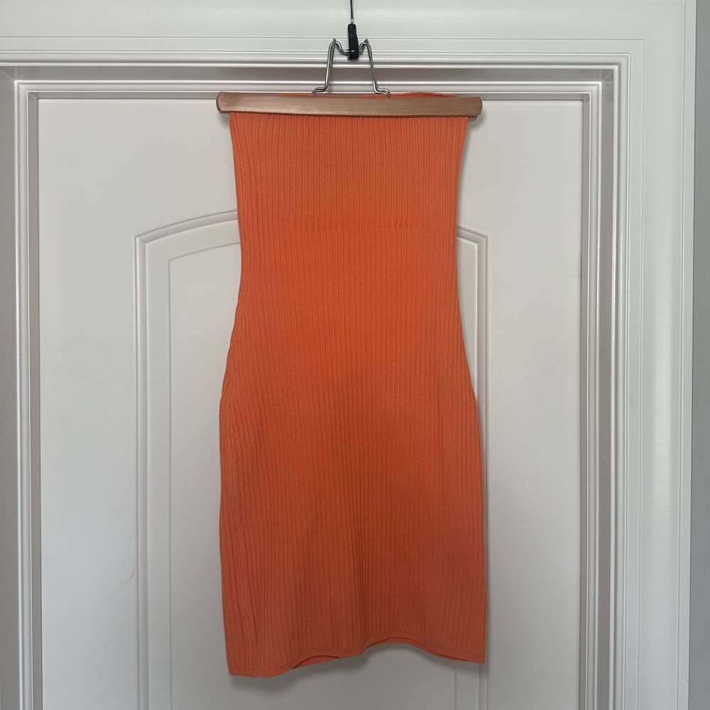 White Fox Boutique Orange Mini Dress - Picture 2 of 6